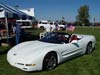 White Corvette Convertible