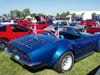 Blue Corvette Convertible